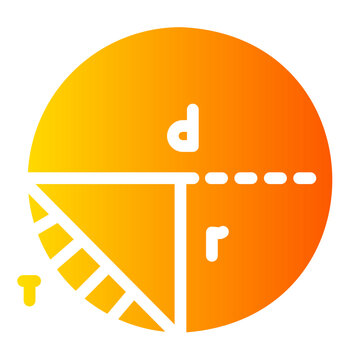 diameter icon