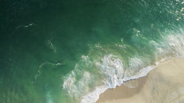 Aerial view of Playa del Divorcio, Cabo San Lucas, Baja California, Mexico.