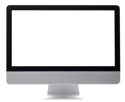 Computer monitor with blank screen