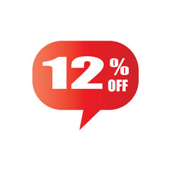 Special offer discount label with different sale percentage. percent off price reduction badge promotion design emblem set vector illustration isolated on white background