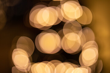 Abstract background with bokeh