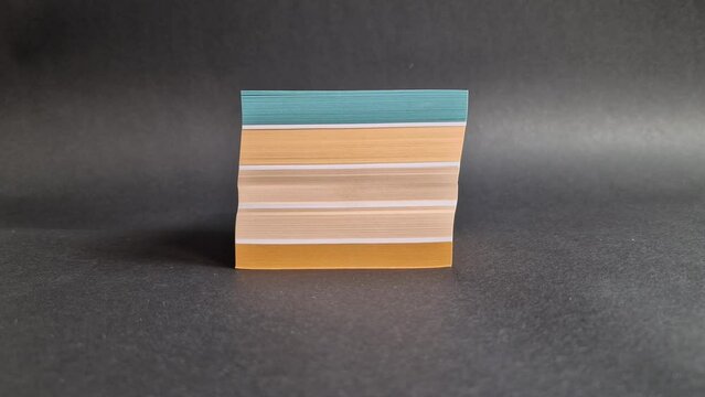 Businessman`s hand showing sticky note with text work smart. Success, strategy, planning, business management skills concept