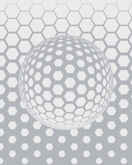 Light gray and white pattern graphic design vector background