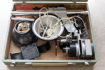 Set for printing photos from film