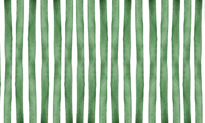 background of green watercolor stripes on white