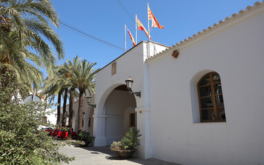 Ayuntamiento y Convento de los Dominicos, Dalt Vila, Ibiza, Islas Baleares, España