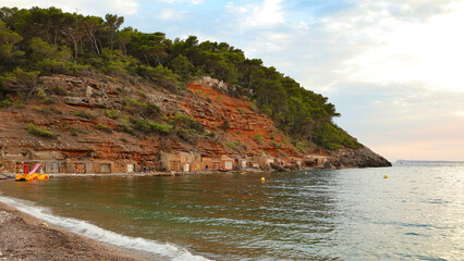 Cala Salada, San Antonio Abad, Ibiza, Islas Baleares, España