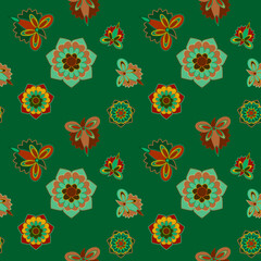 seamless floral pattern