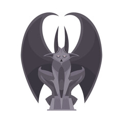 Evil Character Bat Composition
