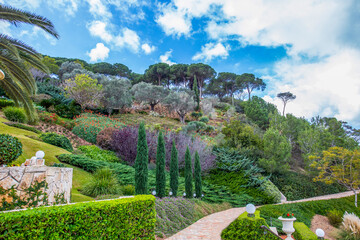 Amazing Baha'i gardens with cool slops on Mount Carmel.