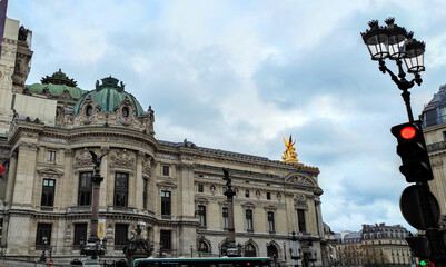 Fototapeta na wymiar Opera Garnie Paris 