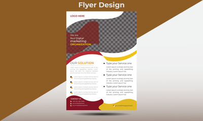 Modern Business Flyer Design Template