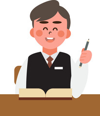 Asian school uniform