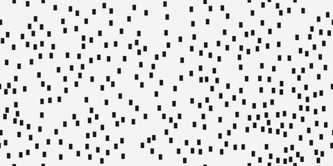 Small black rectangles.. Vector print and pattern for various surfaces and stylish illustration.