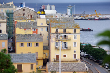 Vue sur Bastia depuis la Citadelle