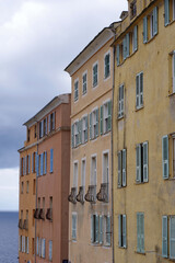 Fototapeta na wymiar Architecture de la citadelle de Bastia