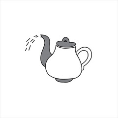Kettle coloring page