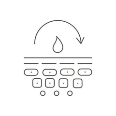 Beauty skin care icon.