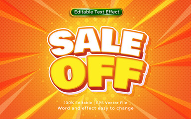 Sale text, 3D style text effect useful for business promotion