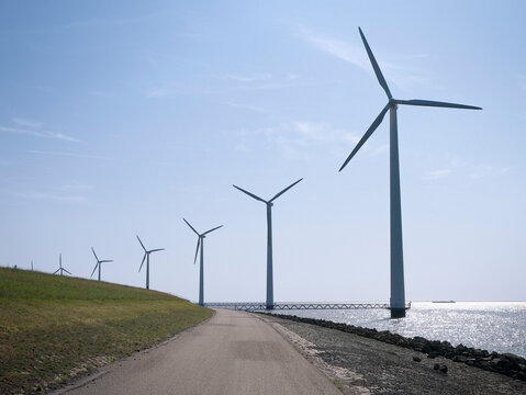 Wind Farm, Flevoland, Netherlands