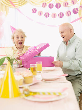 Birthday Party at Seniors' Residence