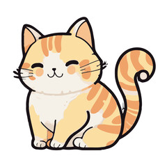 Vektor Comic Kawaii Children Illustration Kindergarten