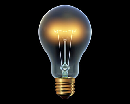 Lit Lightbulb