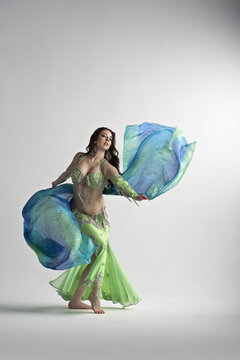 Woman Belly Dancing
