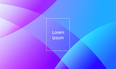 Abstract geometric background. Fluid gradient shapes composition. Modern template design for banners, covers, posters. Eps10 vector Illustration.