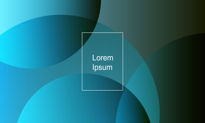 Abstract geometric background. Fluid gradient shapes composition. Modern template design for banners, covers, posters. Eps10 vector Illustration.