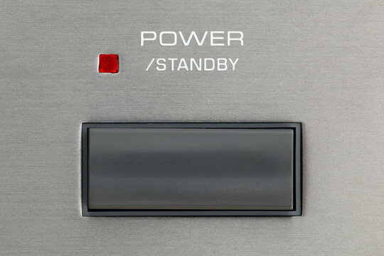 Standby Button of a Radio Receiver