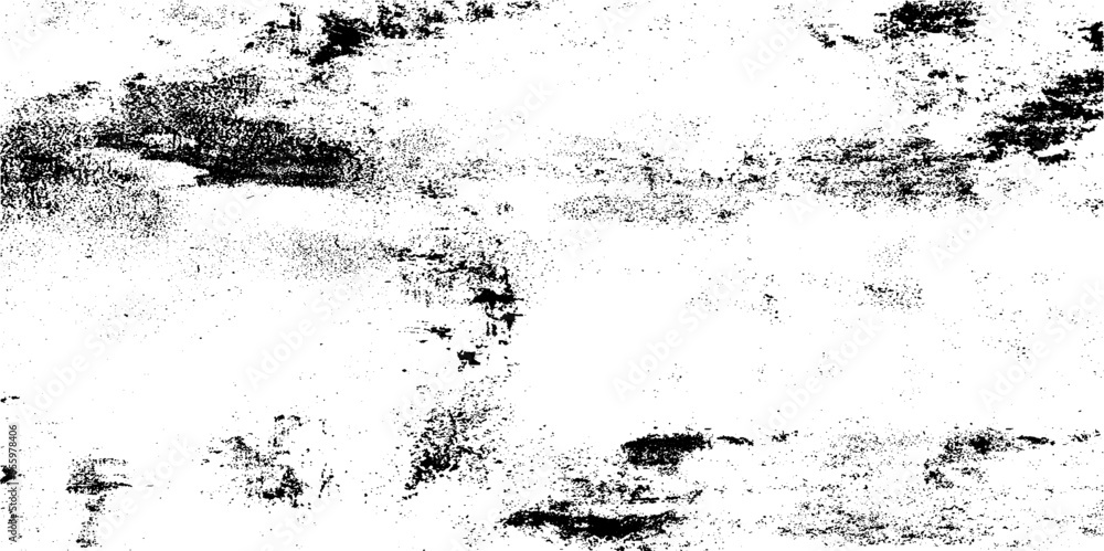 Poster monochrome texture composed of irregular graphic elements. distressed uneven grunge background. abst