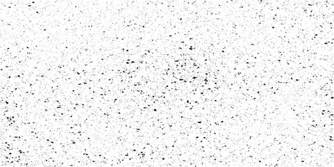 Monochrome texture composed of irregular graphic elements. Distressed uneven grunge background. Abstract vector illustration. Overlay for interesting effect and depth. Isolated on white background.