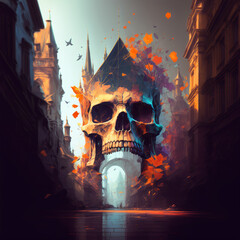 Prague Skull