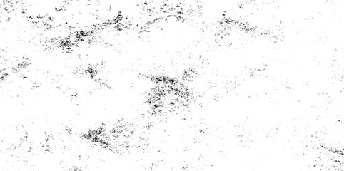 Monochrome texture composed of irregular graphic elements. Distressed uneven grunge background. Abstract vector illustration. Overlay for interesting effect and depth. Isolated on white background.