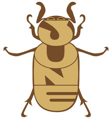 Cartoon June Bug