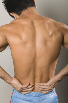 Man with Backache