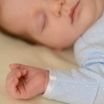 Close-up of Sleeping Baby