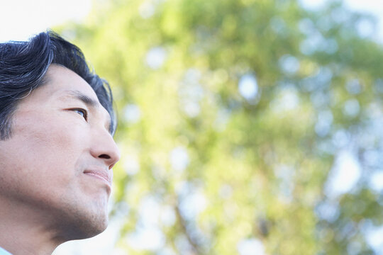 Close-up of Man's Face