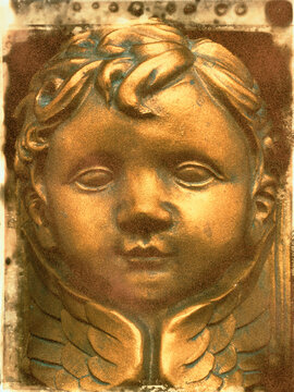 Close-up of Cherub