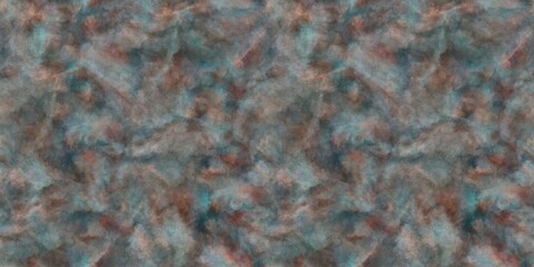 Marbled decorative vintage seamless border. Natural crystal earthen ribbon for retro repeat. Trendy crystal washi tape. 