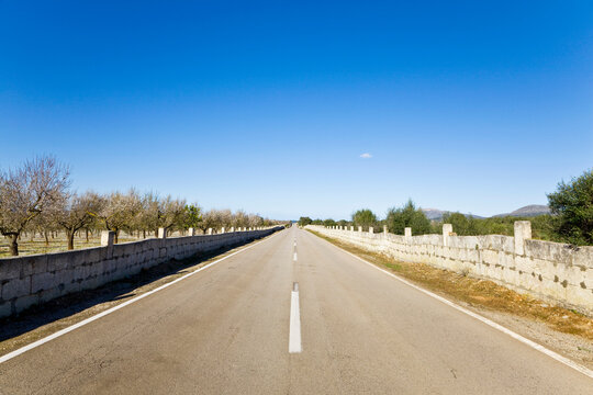 Road in Mallorca, Spain