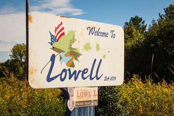 Welcome to Lowell Sign