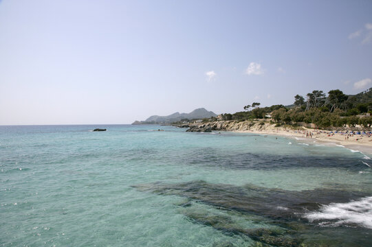 Son Moll Beach, Cala Ratjada, Majorca, Spain