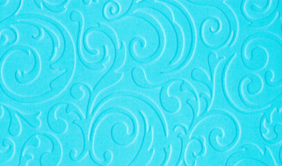 embossing blue background. embossing blue backdrop. background in embossing blue color.