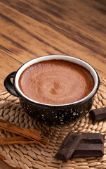 Colombian hot chocolate cup - Traditional Colombia drink