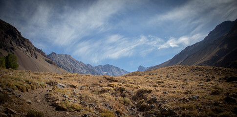 landscape in the mountains