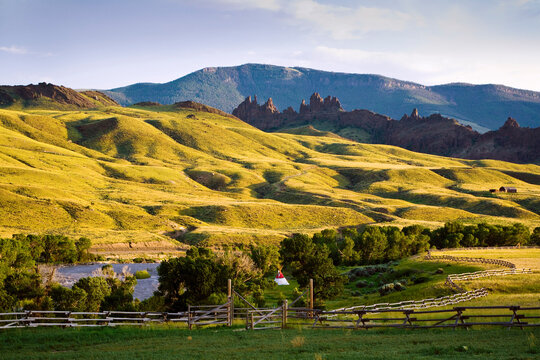 Farmland, Wyoming, USA