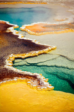 Doublet Pool, Yellowstone National Park, Wyoming, USA
