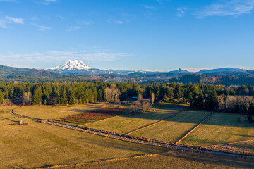 Mount Rainier in Washington State 